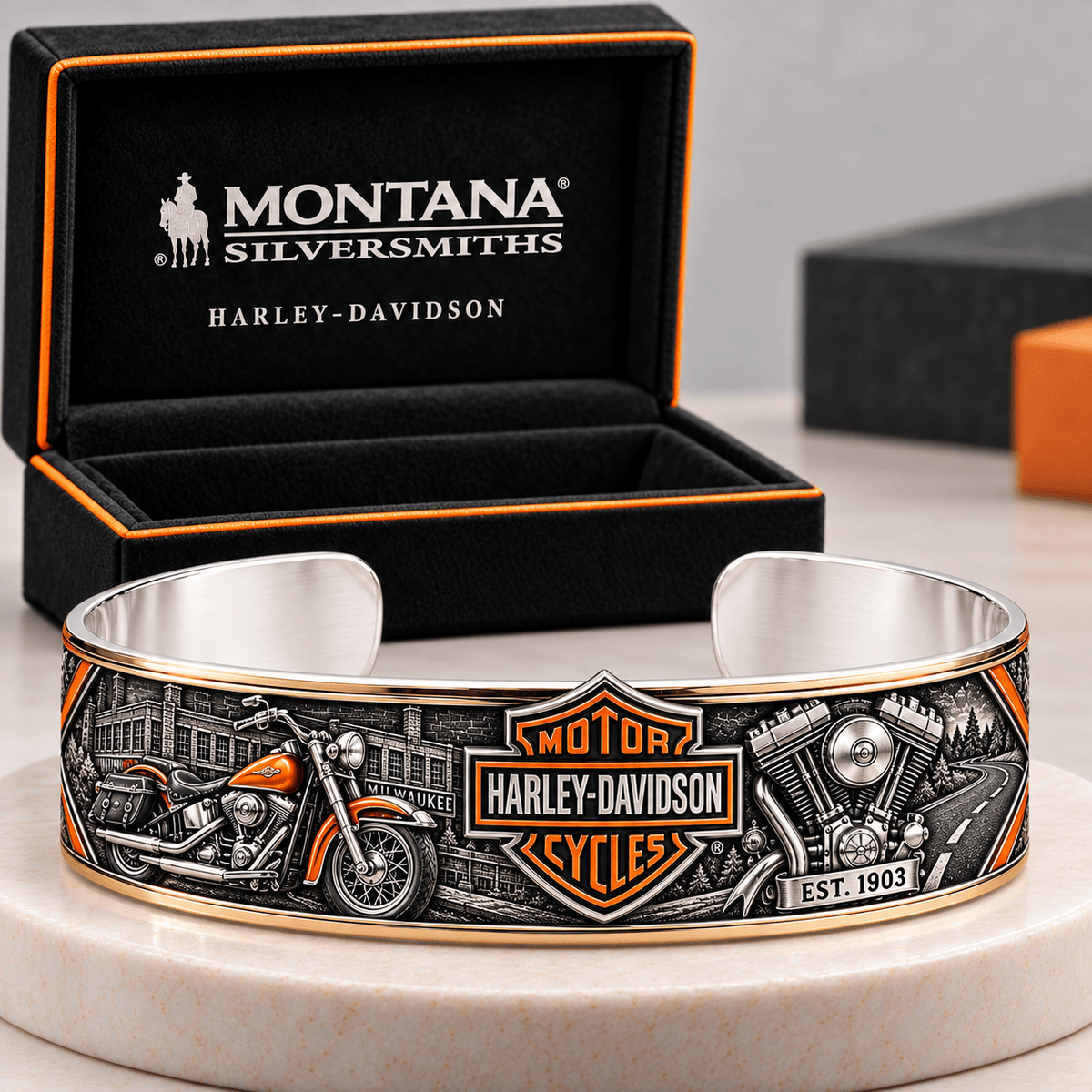 HLDV SCULPTED COLLECTOR CUFF BRACELET HQH