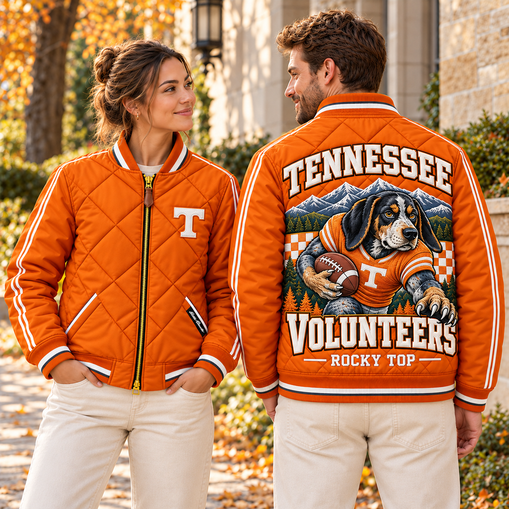 TVF Premium Classic Quilted Bomber Jacket TMH