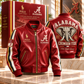 ACT PREMIUM LEATHER BOMBER JACKET NTNA