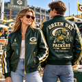 GBP PREMIUM LEATHER BOMBER JACKET NTNA
