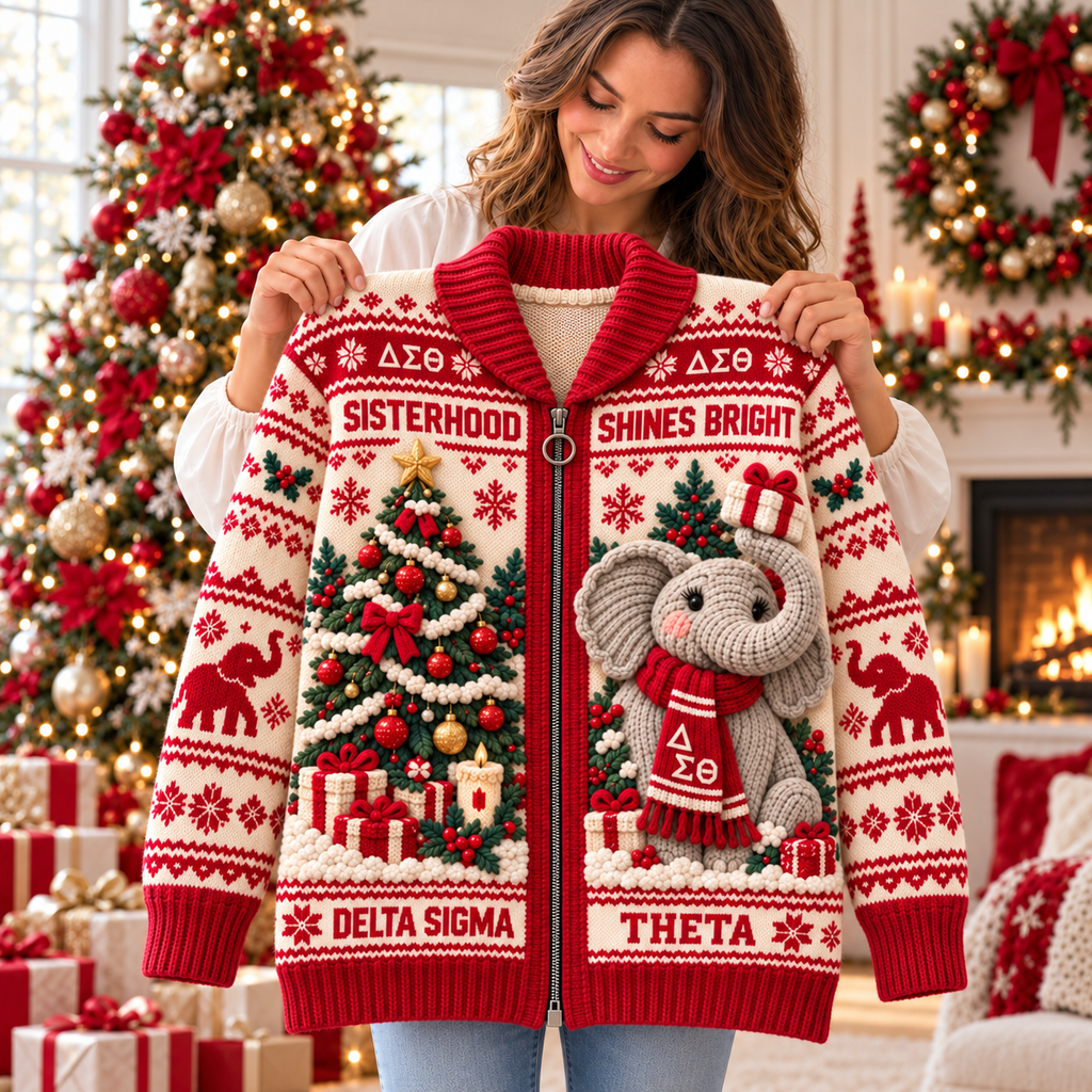 DST WOOL ZIP CARDIGAN NPL