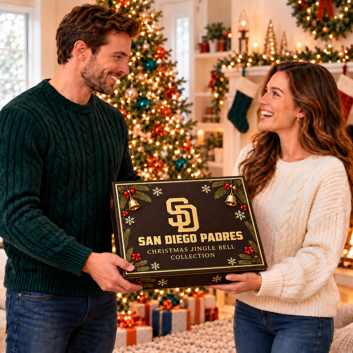 Premium SDP Christmas Bell Ornament PVNA