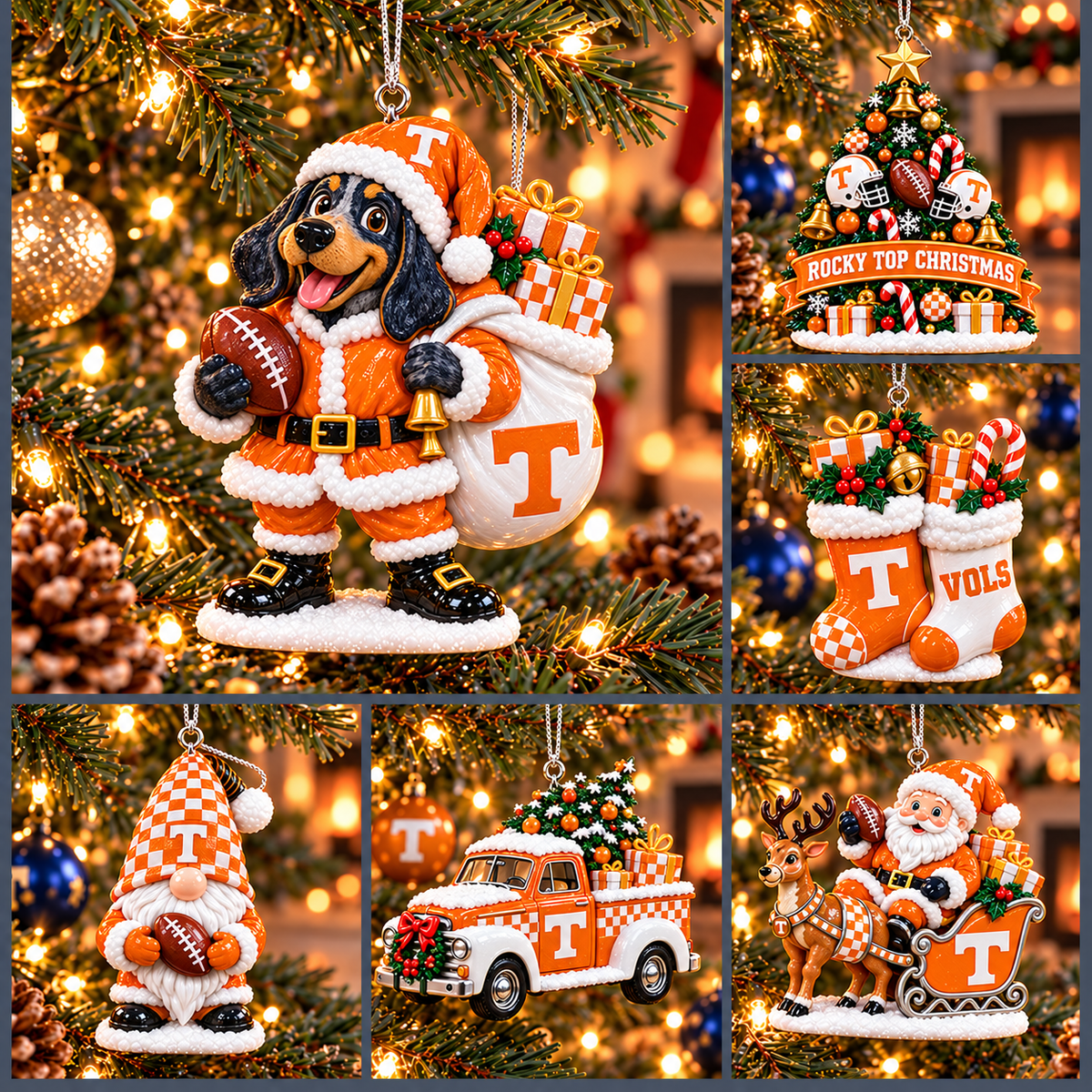 TVF Premium Christmas Tree Ornament Set TMH
