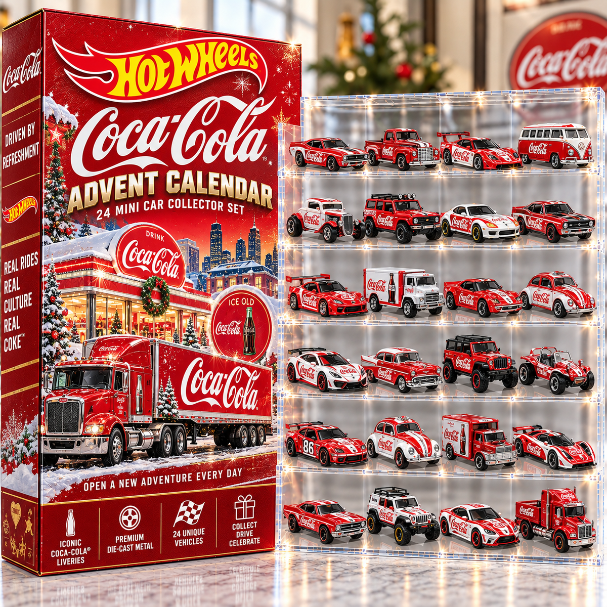 CCCL Premium Mini Car Advent Calendar NTNA