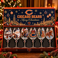 CCB Premium Sculpted Crystal Wine Glass Collector Set TTNL