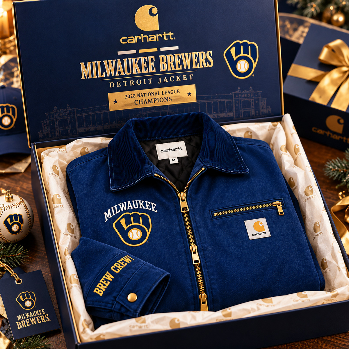 MLKB Embroidered Detroit Jacket PNPA