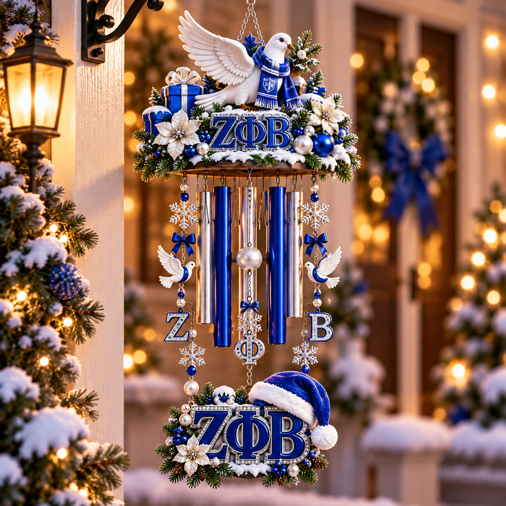 ZPB Christmas Wind Chime With Charm TNSM
