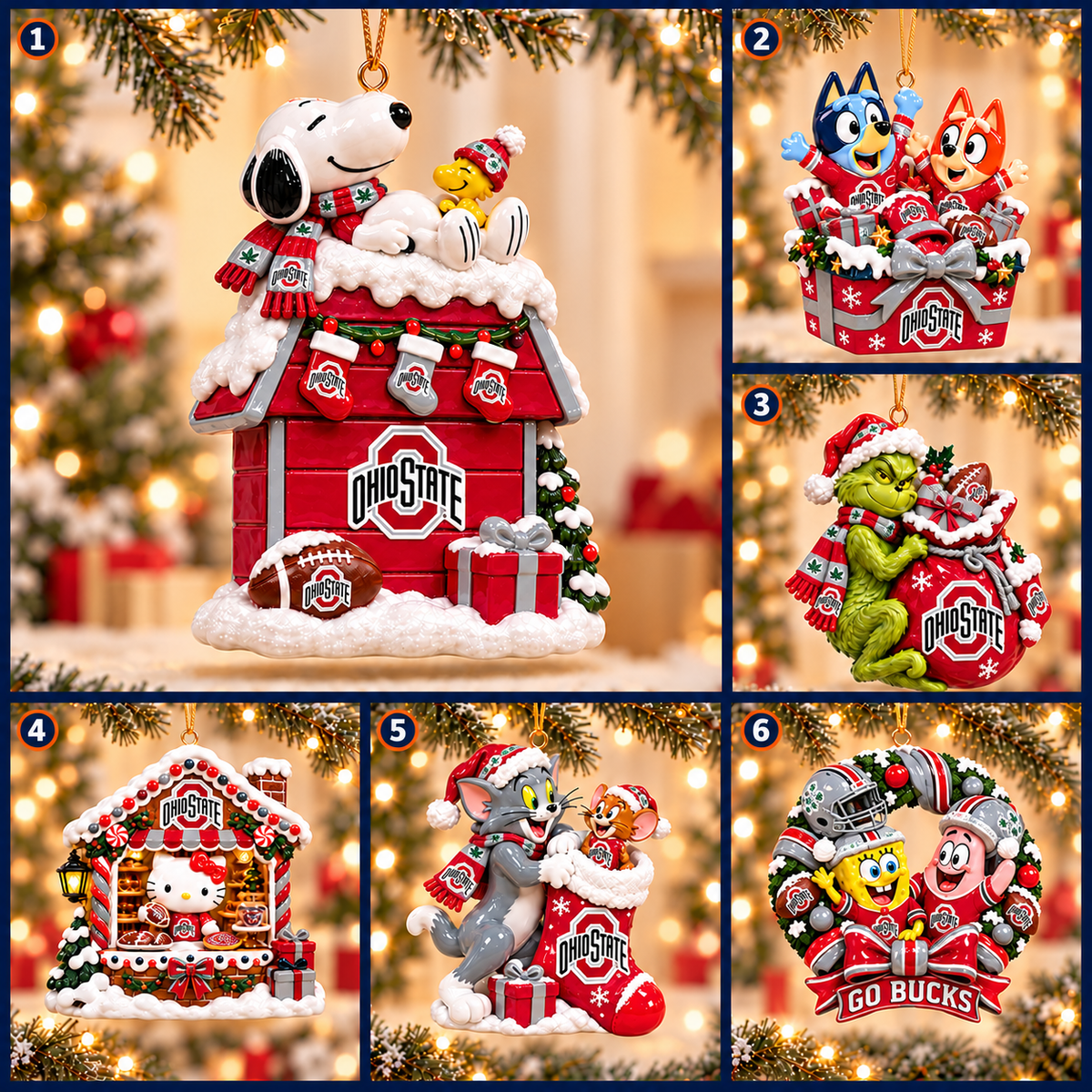 OSB Premium Christmas Tree Ornament TMH