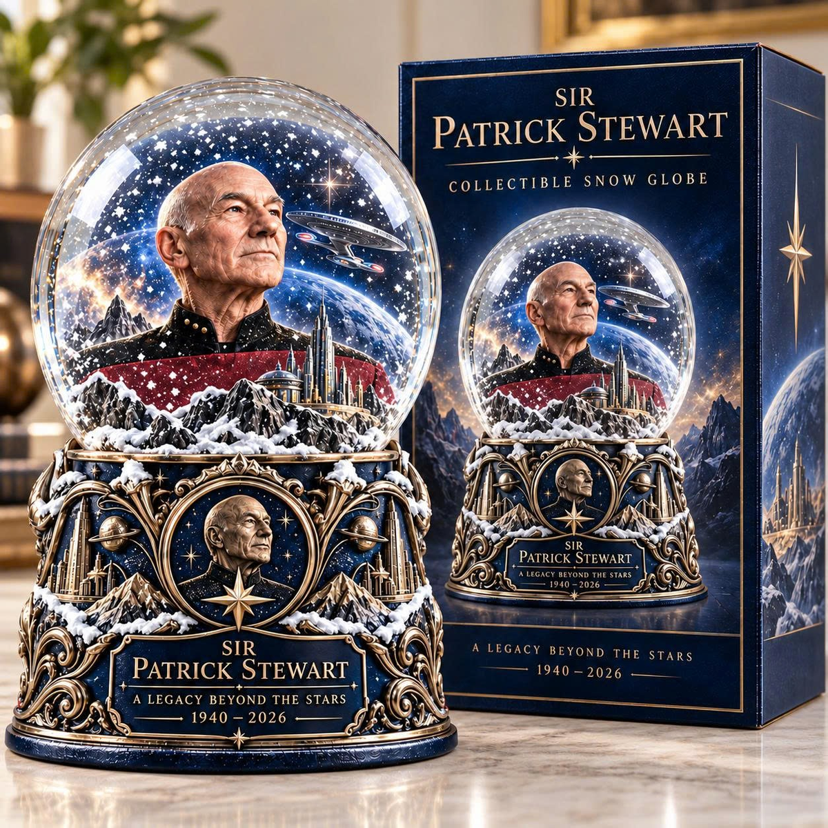PTSW premium snow globe BMD