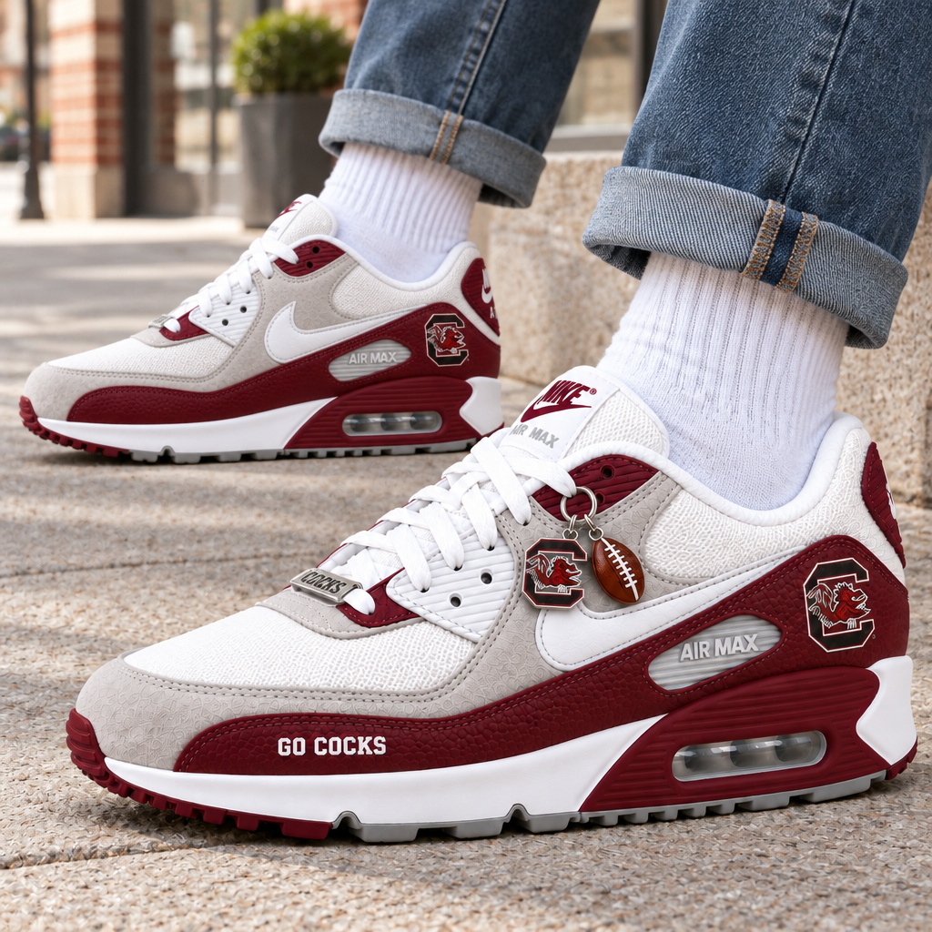 South Carolina Gamecocks Premium Low-Top Sneakers