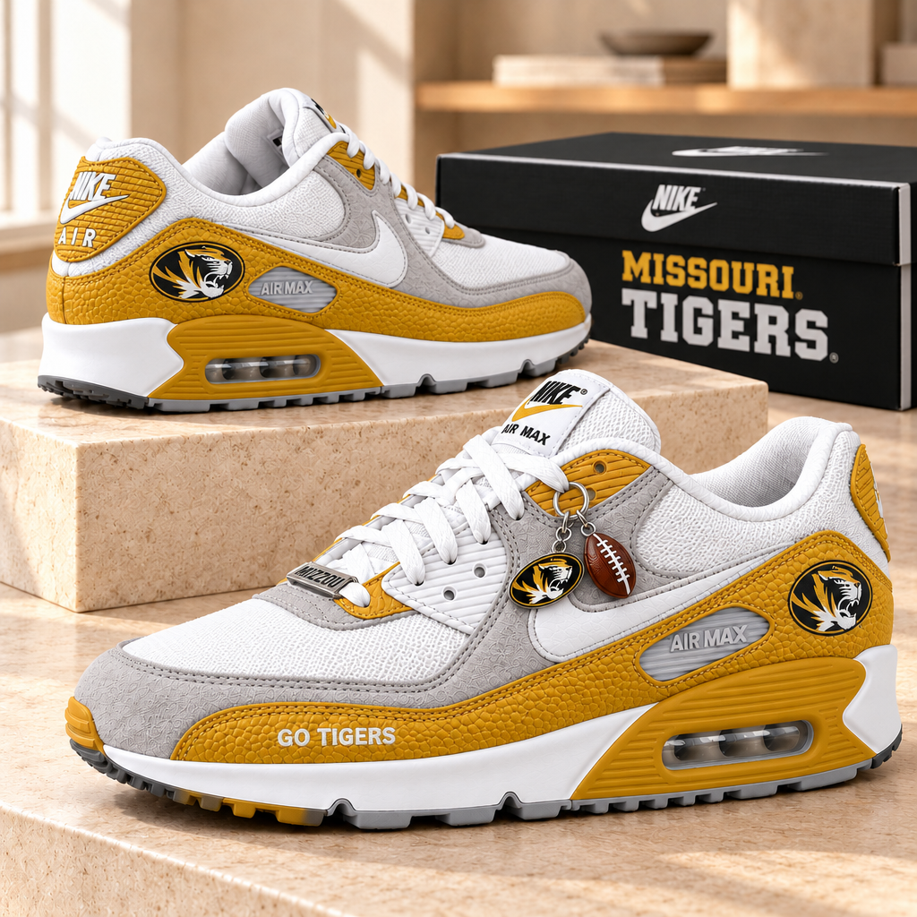 Missouri Tigers Premium Low-Top Sneakers